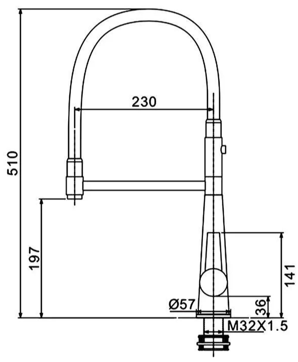 Gappo G4398-15 (1041641) Габаритные размеры