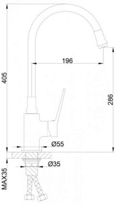 Frap F4461 (1042395) Габаритні розміри