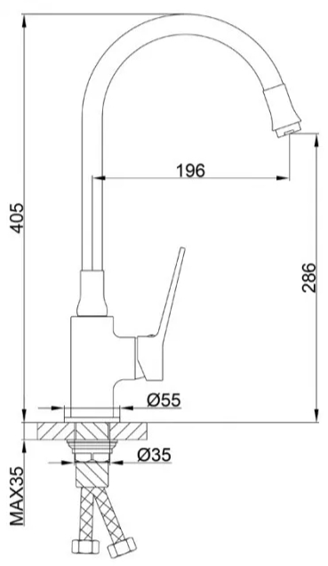 Frap F4462 (1042396) Габаритные размеры