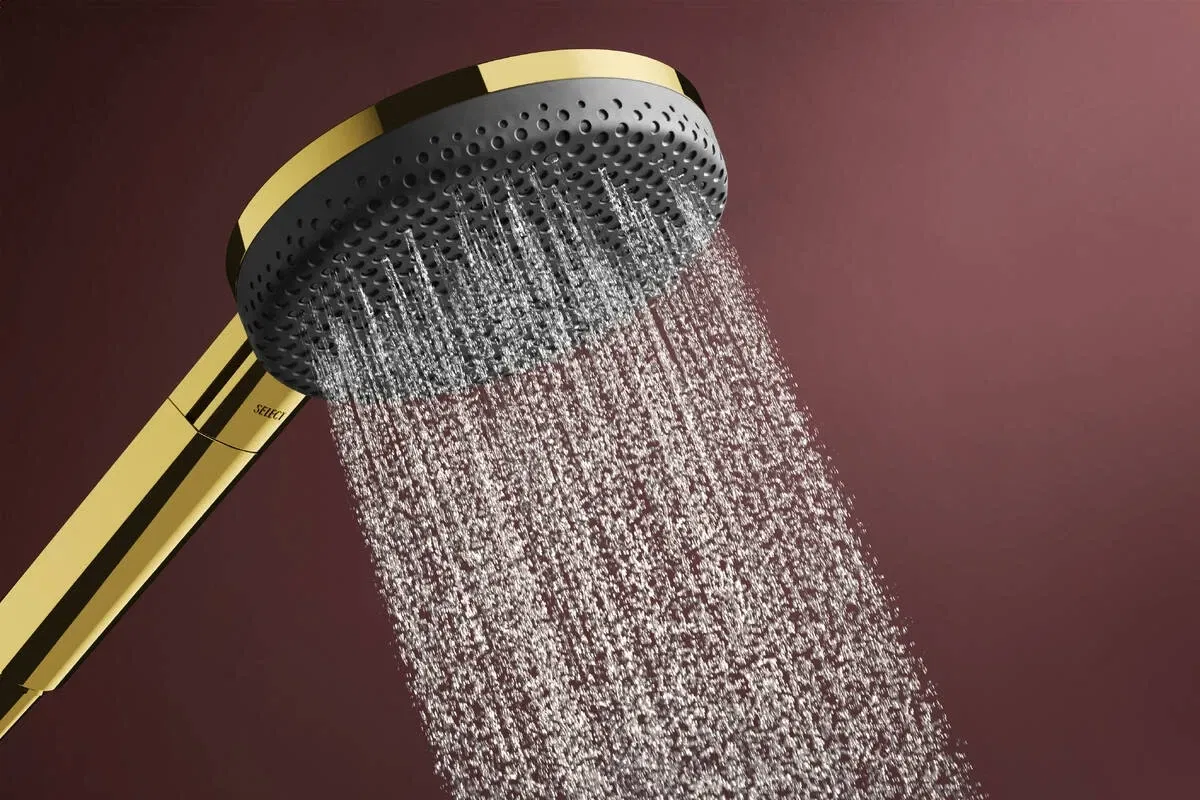 Душевая система Hansgrohe Raindance Alive Q 340/210 2jet ShowerSelect Comfort Polished Gold Optic 24590990 характеристики - фотография 7