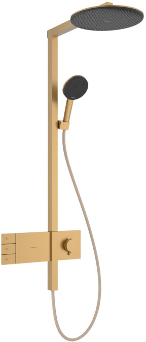 Душова система Hansgrohe Raindance Alive S 300 2jet ShowerSelect Comfort Brushed Bronze 24595140