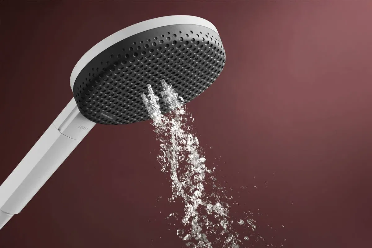 Душевая система Hansgrohe Raindance Alive Q 340/210 2jet ShowerSelect Comfort Matt White 24590700 внешний вид - фото 9