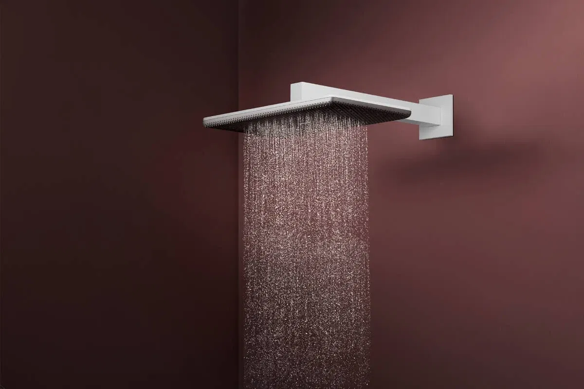 Душевая система Hansgrohe Raindance Alive Q 340/210 2jet ShowerSelect Comfort Matt White 24590700 обзор - фото 11