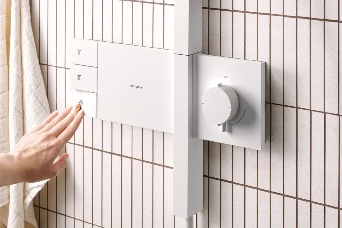 Душевая система Hansgrohe Raindance Alive Q 340/210 2jet ShowerSelect Comfort Matt White 24590700 отзывы - изображения 5