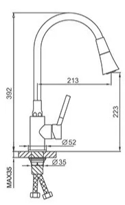 Frap F4044 (1042927) Габаритные размеры
