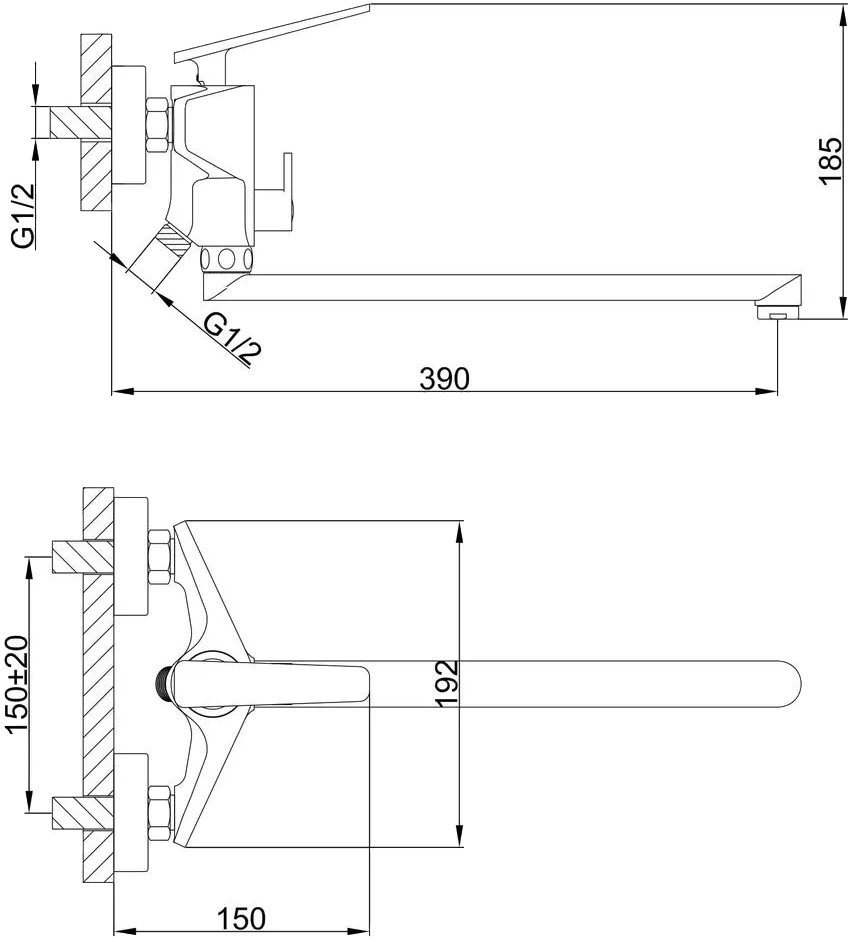Frap F2257 (1037332) Габаритні розміри