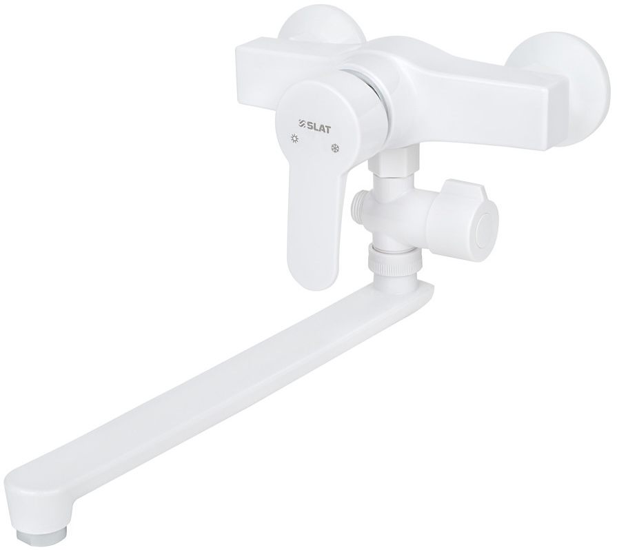 Цена смеситель для ванны Slat SLT-C006W (1038724) в Черкассах