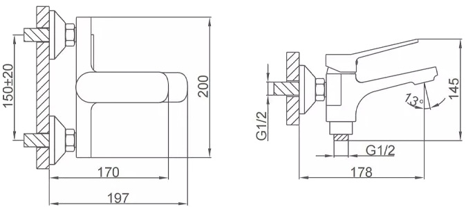 Frap F3261 (1042388) Габаритні розміри