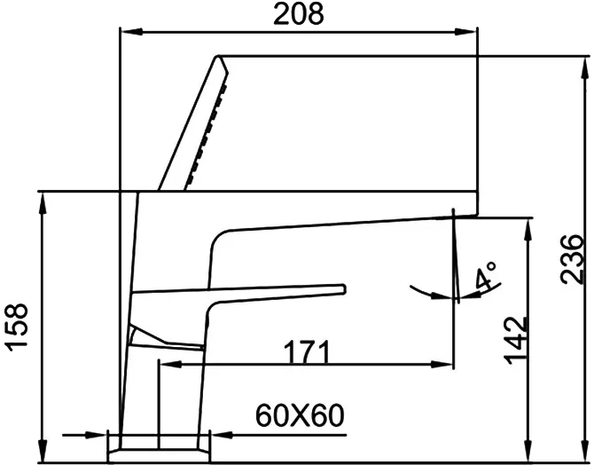 Faop A1109 (1044728) Габаритные размеры