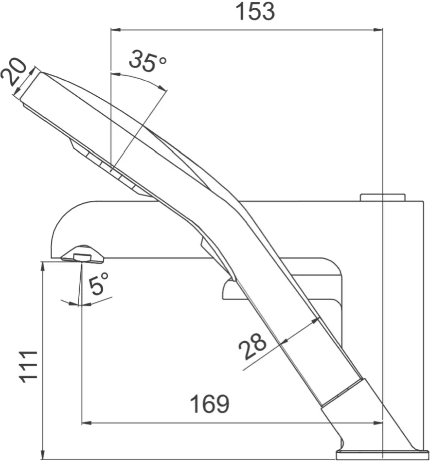 Gappo G1103-6 (1044860) Габаритные размеры