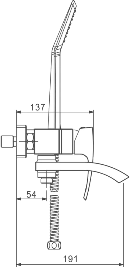 Gappo G3207-3 (1045066) Габаритные размеры
