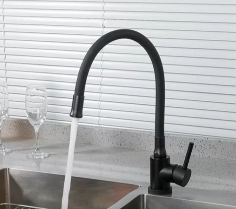 Смеситель для кухни Wezer EKO4E-01-Black (1044071) цена 865 грн - фотография 2