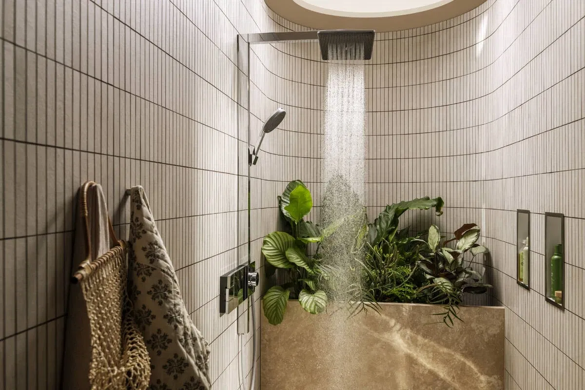 Душова система Hansgrohe Raindance Alive Q 340/210 2jet EcoSmart ShowerSelect Comfort Chrome 24591000 огляд - фото 8