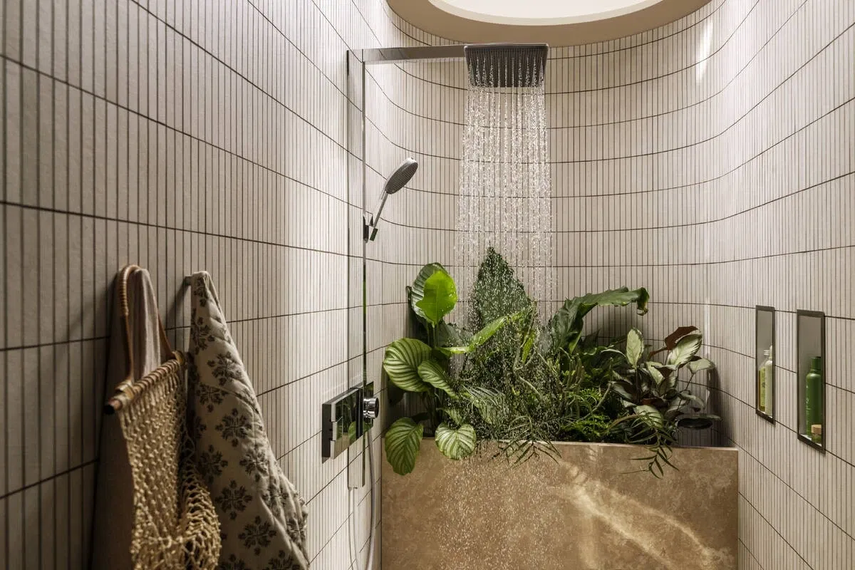 Душова система Hansgrohe Raindance Alive Q 340/210 2jet EcoSmart ShowerSelect Comfort Chrome 24591000 зовнішній вигляд - фото 9