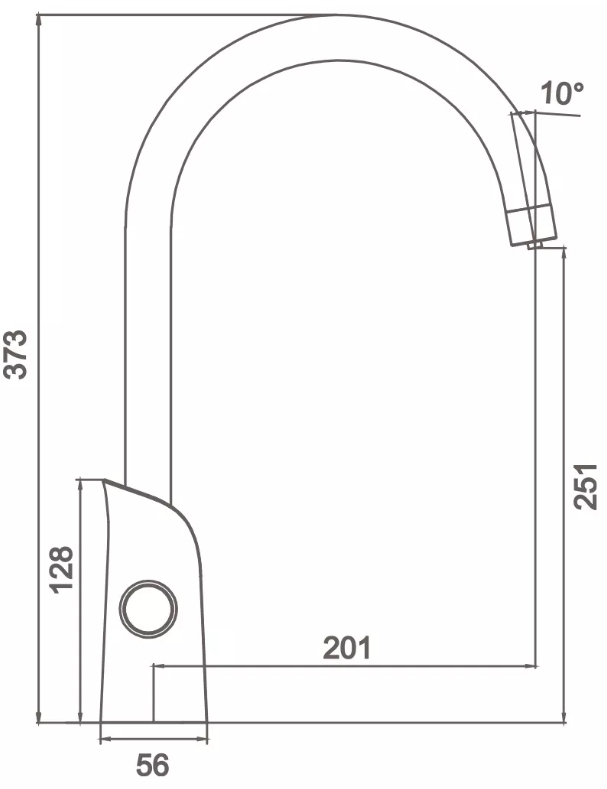 Gappo G4303-8 (1044878) Габаритные размеры