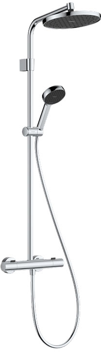 Душевая система Hansgrohe Activera S 240 1jet EcoSmart Ecostat Fine Varia Chrome 28078000