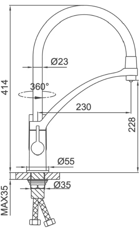 Frap F4369 (1045046) Габаритні розміри