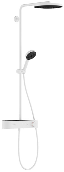 Душевая система Hansgrohe Pulsify Showerpipe 260 Matt White 24220700