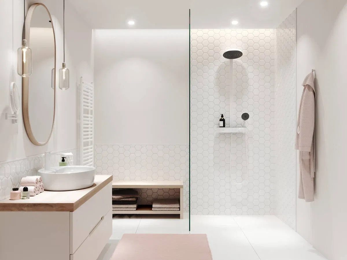 в продаже Душевая система Hansgrohe Pulsify Showerpipe 260 2jet 400 EcoSmart Matt White 24241700 - фото 3