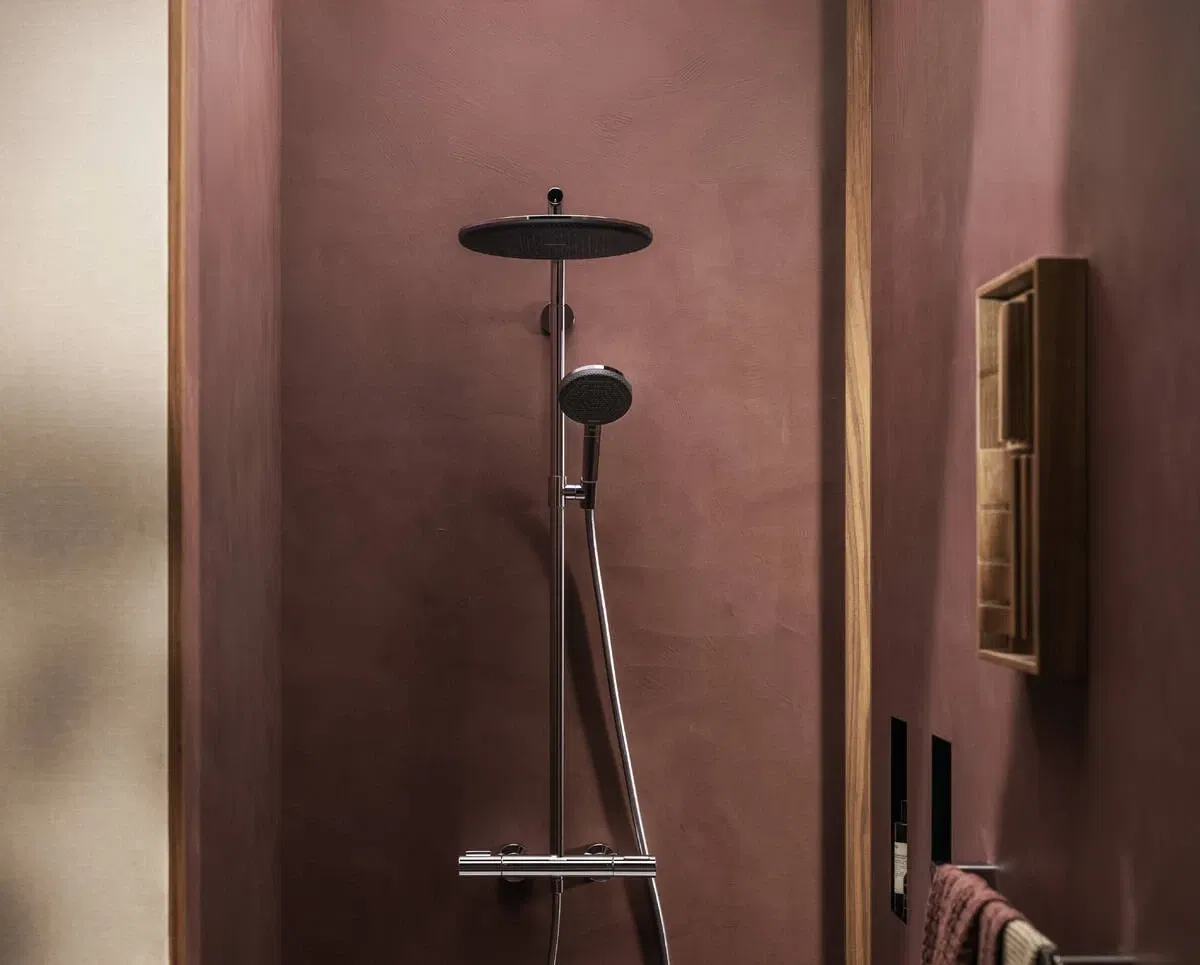 Hansgrohe Raindance Alive S Puro 300 1jet EcoSmart Ecostat Element Chrome 24593000 в магазине в Киеве - фото 10