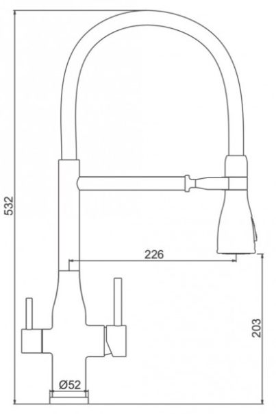 Gappo G4399-76 (1045711) Габаритні розміри