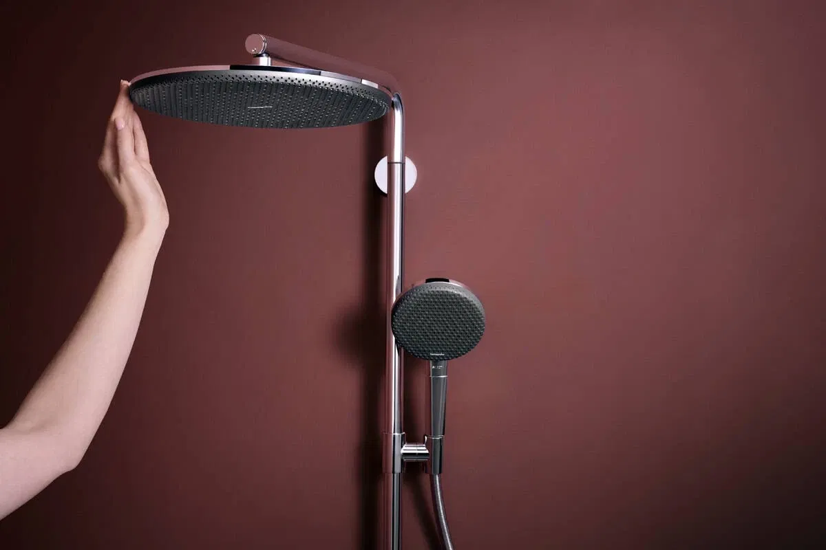Душевая система Hansgrohe Raindance Alive S Puro 300 1jet Ecostat Element Chrome 24592000 обзор - фото 11