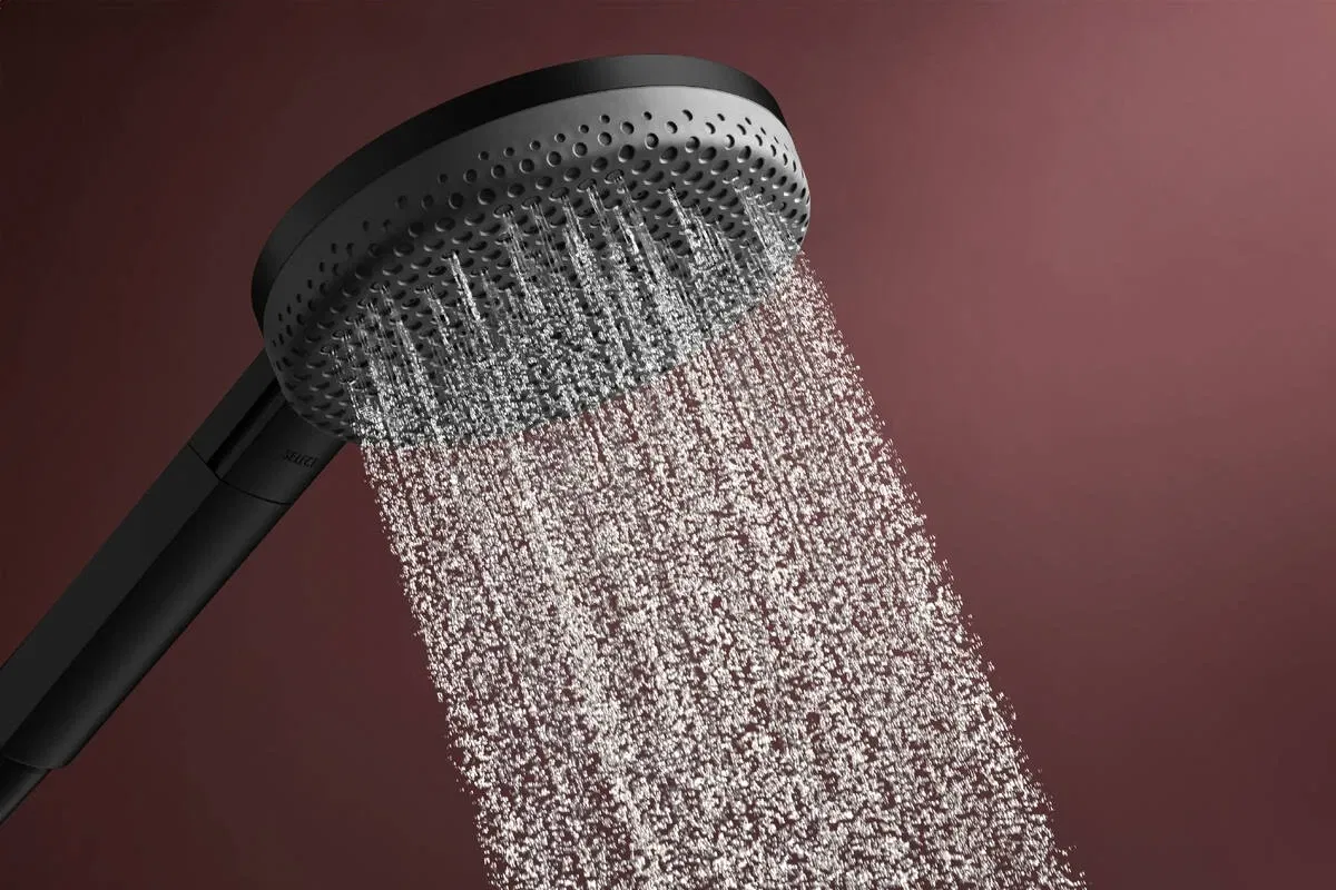 Душевая система Hansgrohe Raindance Alive S Puro 300 1jet Ecostat Element Matt Black 24592670 характеристики - фотография 7