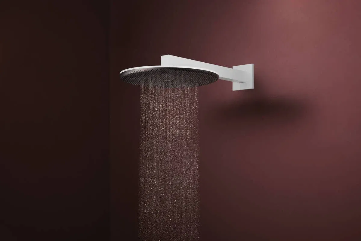 Душевая система Hansgrohe Raindance Alive S Puro 300 1jet Ecostat Element Matt White 24592700 внешний вид - фото 9
