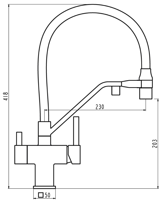Gappo G4395-63 (1046079) Габаритные размеры