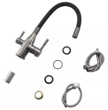 Смеситель для кухни Frap F4396-15 (1046110) цена 3176 грн - фотография 2