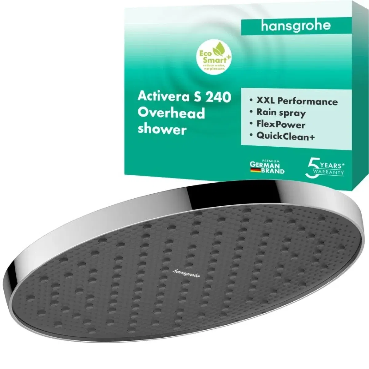 продаём Hansgrohe Activera S 240 1jet EcoSmart+ Chrome 28057000 в Украине - фото 4