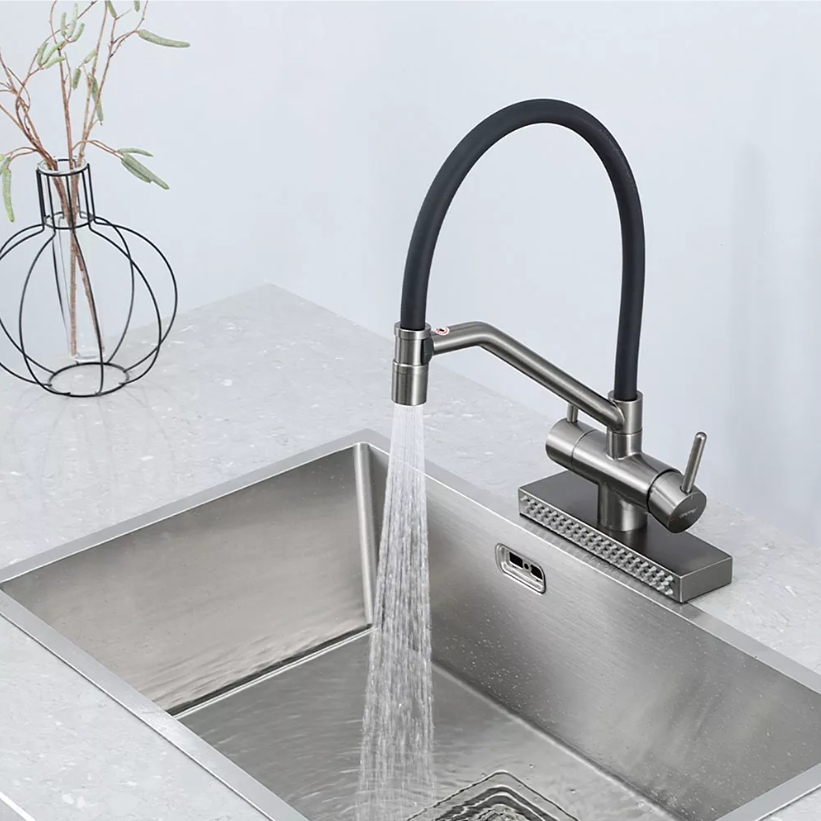 Смеситель для кухни Gappo G4098-9 (1047627) цена 6954 грн - фотография 2