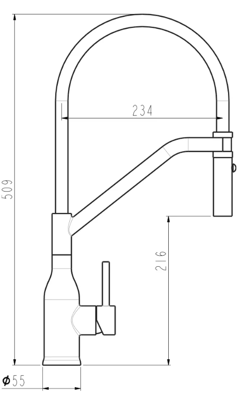 Gappo G4098-15 (1047628) Габаритні розміри