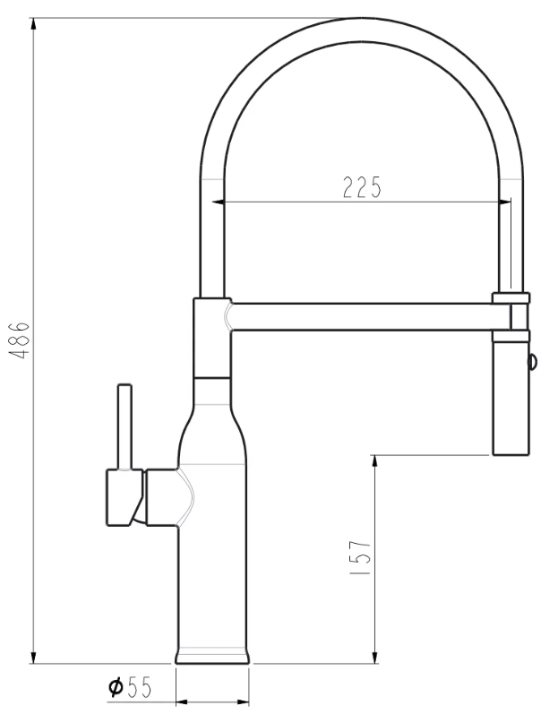 Gappo G4098-23 (1047629) Габаритные размеры