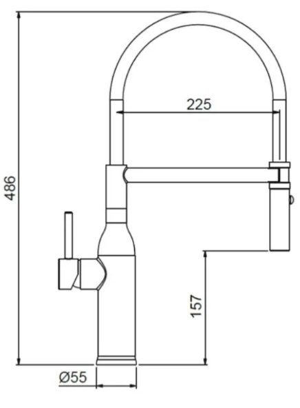 Gappo G4098-26 (1047631) Габаритні розміри