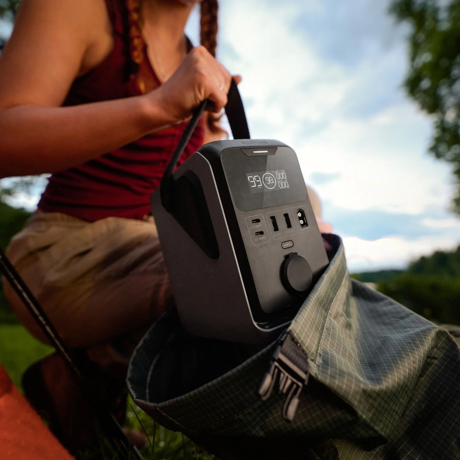 Портативна зарядна станція EcoFlow Trail 300 DC характеристики - фотографія 7