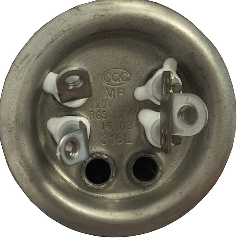 Willer Ultra - 2000W (1300+700W), d63mm, 230V, 316L - фото 2 ТЕН Willer Ultra - 2000W (1300+700W), d63mm, 230V, 316L ціна 0 грн - фотографія 2