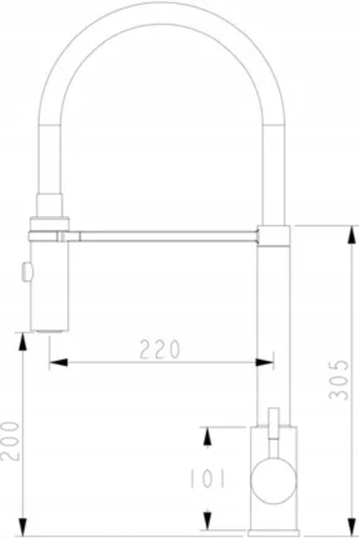 Wezer KIT4-01 (1044951) Габаритні розміри