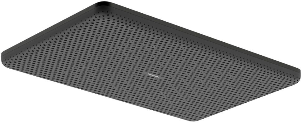 Верхний душ Hansgrohe Raindance Alive Q 340/210 1jet EcoSmart Brushed Black Chrome 24531340
