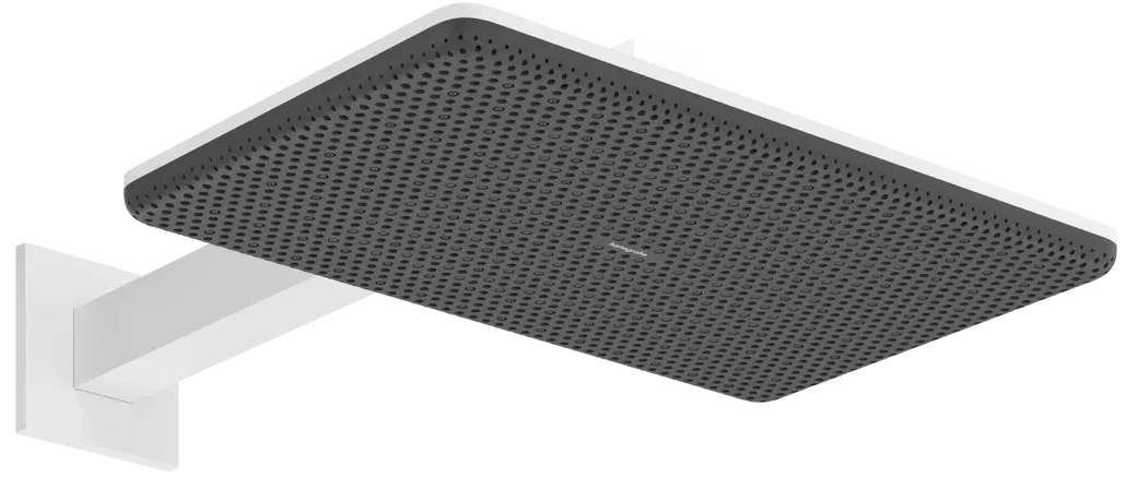 Верхний душ Hansgrohe Raindance Alive Q 340/210 1jet EcoSmart Matt White 24531700 цена 32869 грн - фотография 2