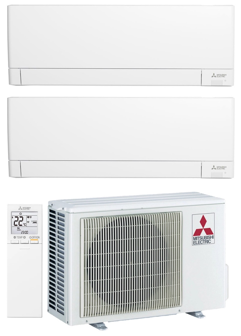 Комплект мульти-сплит системы Mitsubishi Electric Standard Multi 53 (7+12)