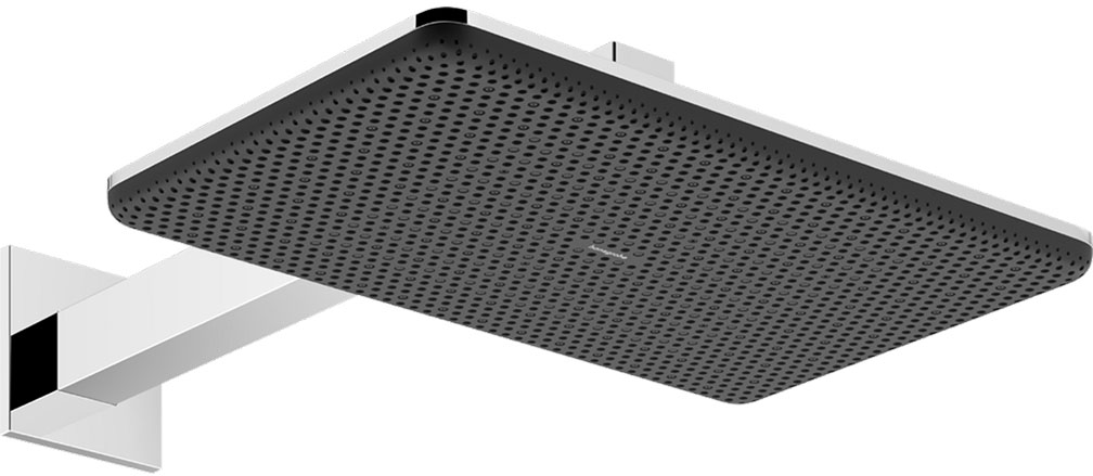 Верхній душ Hansgrohe Raindance Alive Q 340/210 2jet EcoSmart з тримачем Chrome 24551000