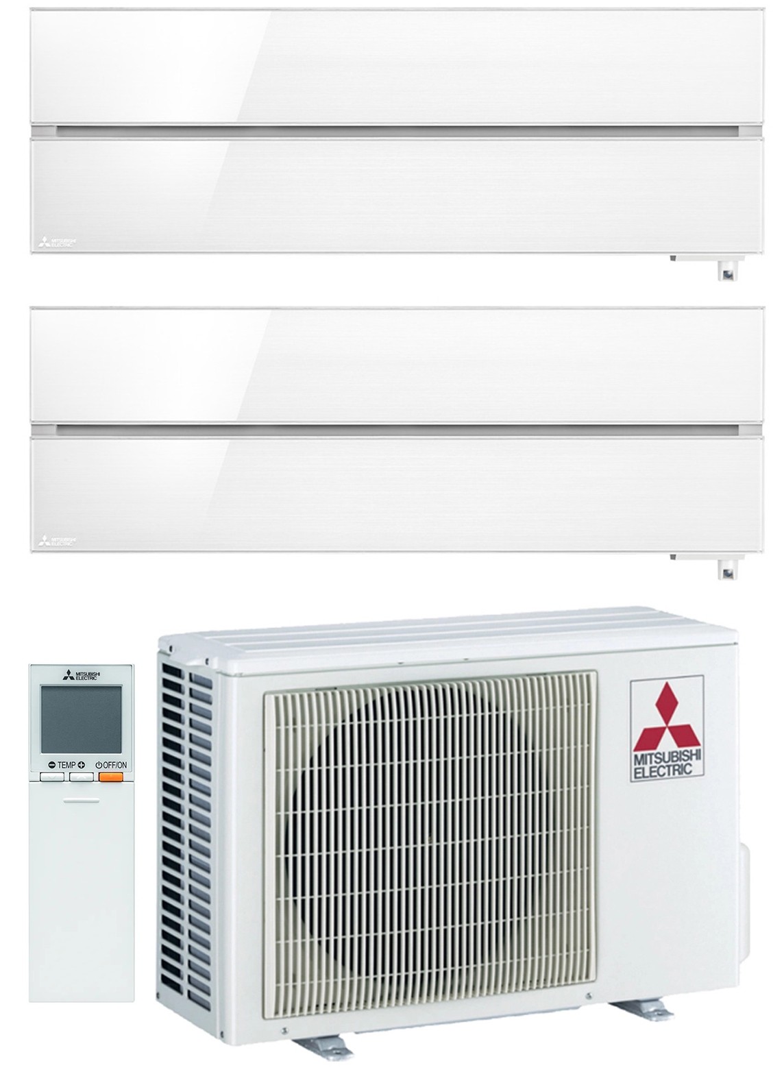 Комплект мульти-сплит системы Mitsubishi Electric Premium White Multi 53 (6+12)