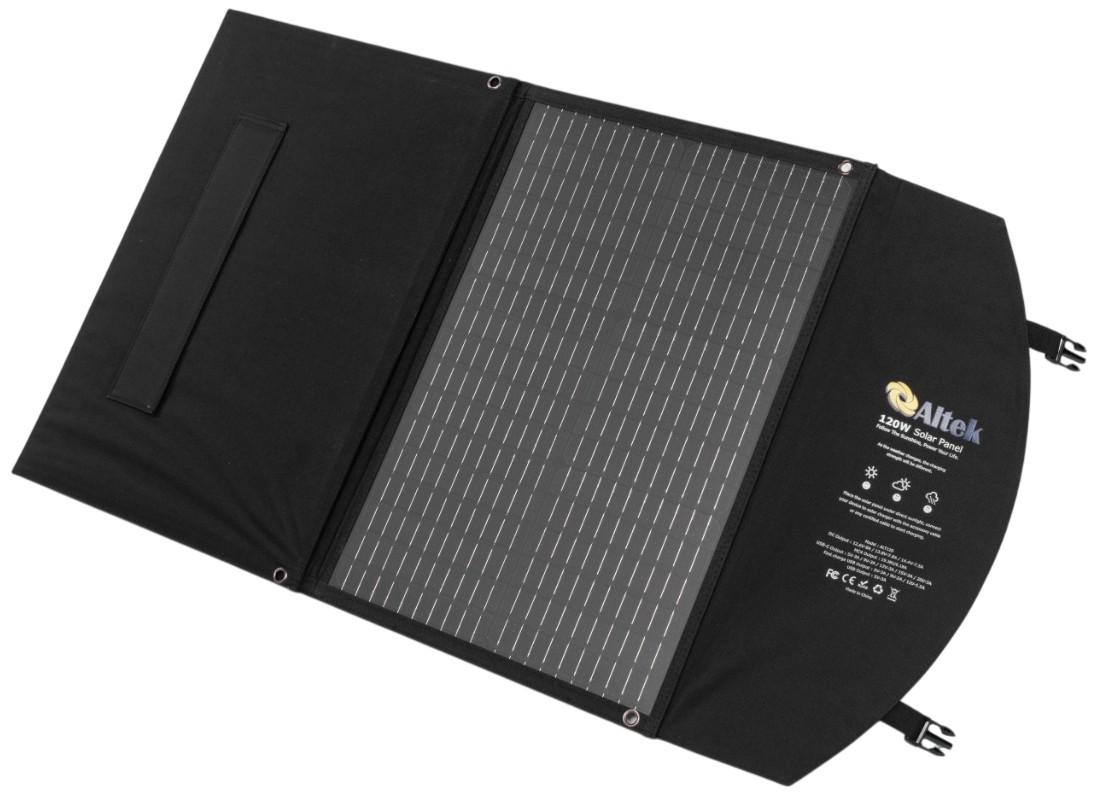 Портативная зарядная станция Altek AL 1200 PowerBox Plus + солнечная панель Altek ALT-120 внешний вид - фото 9