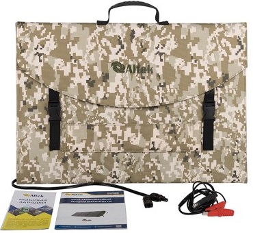 Портативна зарядна станція Altek AL 2400 PowerBox Pro Plus + сонячна панель Altek ALT-120 Military характеристики - фотографія 7