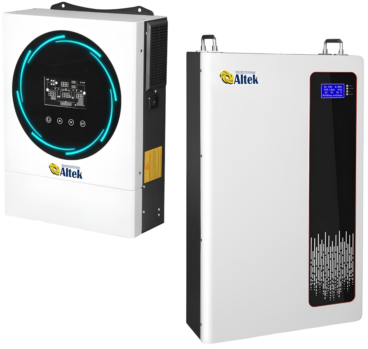 Система резервного живлення Altek Atlas 3.6KW-24V + Atlas B3 24B 5.12 кВт