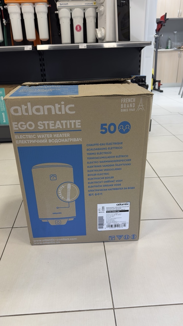 Бойлер Atlantic Steatite Ego VM 050 D400S-1-BC 1200W (Уценка) характеристики - фотография 7