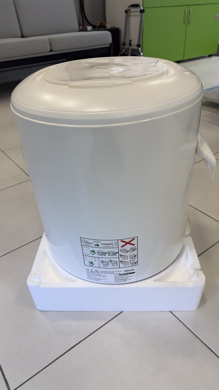 Бойлер Atlantic Steatite Ego VM 050 D400S-1-BC 1200W (Уценка) цена 3500 грн - фотография 2