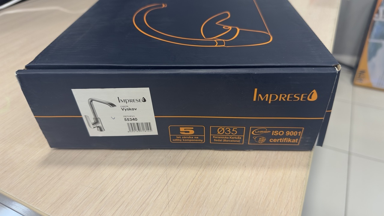 Смеситель для кухни Imprese Vyskov 55340 уценка отзывы - изображения 5