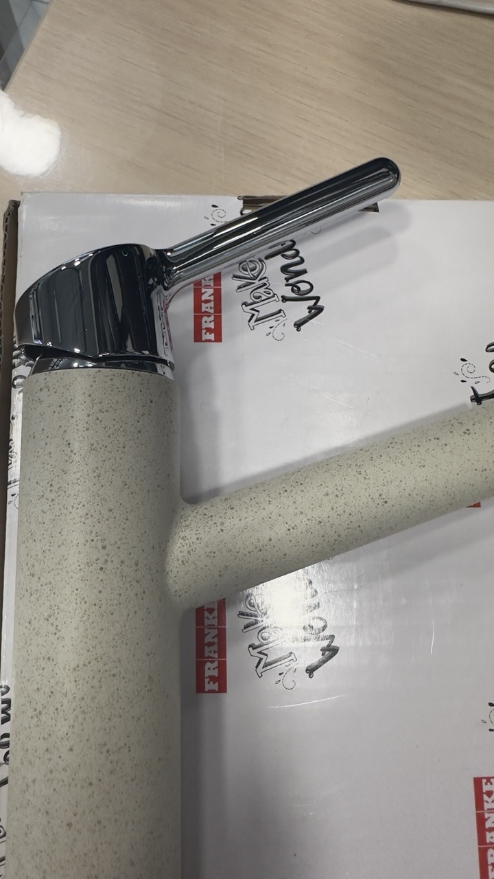 Смеситель для кухни Franke Orbit Pull Out Бежевый [115.0623.136] уценка цена 3948 грн - фотография 2